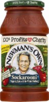 Newman's Own Sockarooni Pasta Sauce Perspective: Main