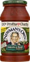 Newman's Own Tomato & Basil Bombolina Pasta Sauce Perspective: Main