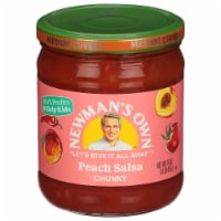 Newman's Own Chunky Peach Salsa