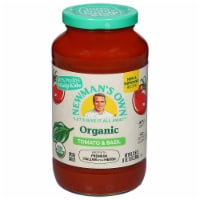 Newman's Own® Organics Tomato & Basil Pasta Sauce