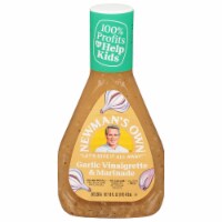 Newman's Own Garlic Vinaigrette & Marinade Salad Dressing
