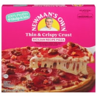 Newman's Own Sicilian Thin & Crispy Crust Frozen Pizza Perspective: Main