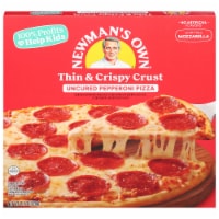Newman's Own Thin and Crispy Crust Uncured Pepperoni Pizza