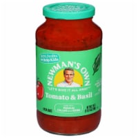 Newman's Own Tomato & Basil Pasta Sauce
