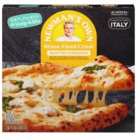 Newman's Own Authentic Italian Stone-Fired Crust Quattro Formaggi Pizza