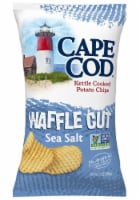 Cape Cod Sea Salt Waffle Cut Kettle Cooked Potato Chips Perspective: Main