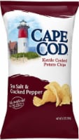 Cape Cod Sea Salt & Cracked Pepper Kettle Cooked Potato Chips Perspective: Main