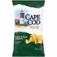 Cape Cod Potato Chips Sweet & Spicy Jalapeno Kettle Chips Perspective: Main