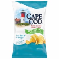 Cape Cod Reduced Fat Sea Salt & Vinegar Kettle Cooked Potato Chips Perspective: Main