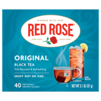 Red Rose® Black Tea Bags