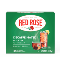 Red Rose Decaffeinated Tea Bags