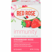 Red Rose Strawberry Rose Tea Perspective: Main