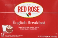 Red Rose English Breakfast Tea Single Serve Pods Perspective: Main