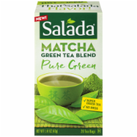 Salada Matcha Pure Green Blend Tea Bags Perspective: Main