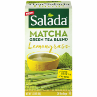 Salada Matcha Green Blend Lemongrass Tea Bags Perspective: Main