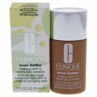 Clinique Even Better Makeup SPF 15  06 Honey MFG  Dry To Combination Oily Skin Foundation 1 o