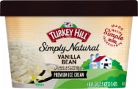 Turkey Hill Simply Natural Vanilla Bean Ice Cream Tub Perspective: Main