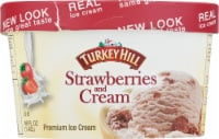 Turkey Hill® Strawberries and Cream Ice Cream Perspective: Main