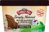 Turkey Hill Simply Natural Butter Almond & Chocolate Ice Cream Perspective: Main