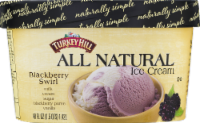Turkey Hill All Natural Blackberry Swirl Ice Cream Perspective: Main