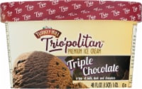 Turkey Hill® Trio'politan® Triple Chocolate Ice Cream Tub Perspective: Main