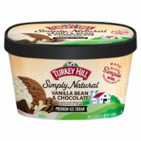 Turkey Hill® Simply Natural Vanilla Bean & Chocolate Ice Cream Perspective: Main