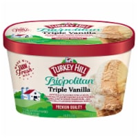 Turkey Hill® Triopolitan® Triple Vanilla Premium Ice Cream Perspective: Main