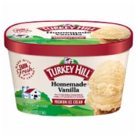 Turkey Hill® Homemade Vanilla Ice Cream Tub Perspective: Main