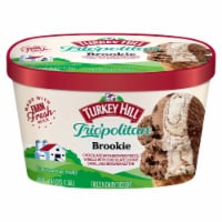 Turkey Hill® Trio'politan Brookie Ice Cream Tub Perspective: Main