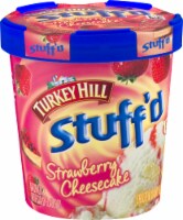 Turkey Hill® Stuff'd Strawberry Cheesecake Ice Cream Perspective: Main