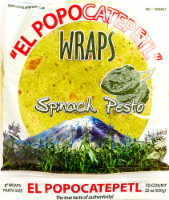 El Popocatepetl Spinach Pesto Fajita Wraps Perspective: Main