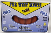 Far West Meats Smoked Chicken Mild Links Perspective: Main