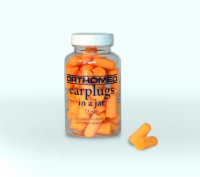 Orthomed Ear Plugs in a Jar