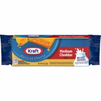 Kraft Natural Chunks Medium Cheddar 8 oz Perspective: Main