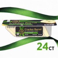 Cracker Barrel Cracker Cuts Sharp White Cheddar Cheese Slices