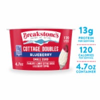 Breakstone's Lowfat 2% Milkfat Small Curd Blueberry Cottage Doubles 4.7 oz