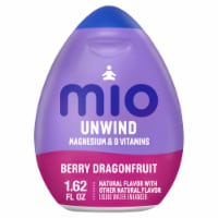 mio Unwind Berry Dragonfruit Liquid Water Enhancer with Magnesium & B Vitamins, Bottle Perspective: Main