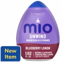 mio Unwind Blueberry Lemon Liquid Water Enhancer with Magnesium & B Vitamins, Bottle Perspective: Main