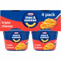 Kraft Triple Cheese Mac N Cheese Macaroni and Cheese Cups Dinner