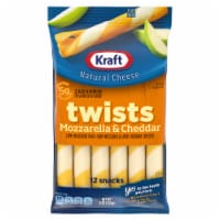 Kraft Twists String Cheese Mozzarella & Cheddar Cheese Snacks