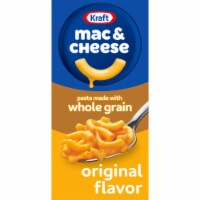 Kraft Original Mac N Cheese Macaroni and Cheese Dinner with Whole Grain Pasta Perspective: Main
