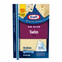 Kraft Big Slice Swiss Cheese Slices Perspective: Main