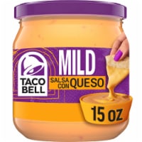 Taco Bell Mild Salsa Con Queso Cheese Dip