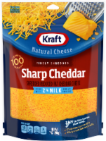 Kraft Finely Shredded Sharp Cheddar Cheese Perspective: Main