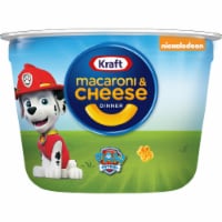Kraft Mac & Cheese Microwavable Dinner with Nickelodeon Paw Patrol Pasta Shapes Perspective: Main
