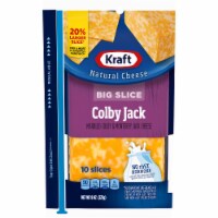 Kraft Big Slice Colby Jack Marbled Cheese Slices