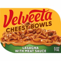 Velveeta Cheesy Lasagna with Meat Sauce & Creamy Cheese Sauce Topping Microwavable Meal