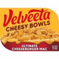 Velveeta Cheesy Ultimate Cheeseburger Mac with Savory Cheese Sauce Microwavable Meal