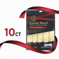 Cracker Barrel Rich & Bold Extra Sharp White Cheddar Cheese Snacks