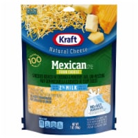 Kraft Four Cheese Mexican Style Fine Shredded Cheese